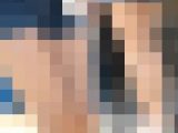 【通スピ＆スロー】生々しい！八重歯が可愛い、生足高身長の着衣様に大接近！