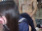 大人数ＡＶ撮影現場に見学に来た子はまさかのザーメンジャンキーだった！！part4