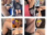 【再販】27分の脚フェチ575 間近で見れる美脚お姉さんにボッキング！4名の美人お姉さんの接近エロ過ぎる生脚美脚