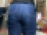 【再販】【OLシリーズ】スタイル抜群で美尻のスキニーデニム姿がエロくて美しい【81】