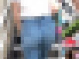 【再販】【OLシリーズ】デカ尻OLがスキニーデニムを履いて階段を闊歩するシーン【85】