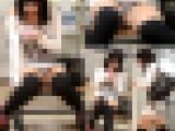 【再販】私服ロリの可愛い顔と縦縞ぱんつをたっぷり！最後に気付いて？逃げて行っちゃう所も楽しむ極上対面パンチラ～FHD動画
