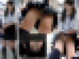 【再販】清純系女子がM字開脚で透け気味なPが丸見え！柔尻に食い込むパンツが激エロい可愛いパンチラ動画
