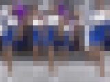 青ユニが眩しい激カワ揃いの応援チアチームパート①　美少女揃いのハイキック応援演技は最高