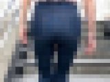 【再販】【OLシリーズ】スキニーデニムが似合う小尻女が階段を闊歩するシーン【121】