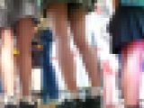 【美脚＆むっちり】ミニスカ女子の脚を至近距離で眺める動画