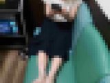 No.18で撮影している19歳仕事帰りちーちゃんの足裏撮影風景の動画