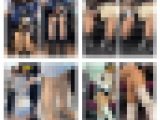 【再販】17分の脚フェチ588  電車内で真上・対面のマルチアングルで接写！５名の美人お姉さんのエロ過ぎるパンスト美脚