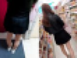 ひらひらミニスカJDを追跡して念願のPを見ちゃいました