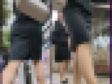 【181】就活生ならではのプリン×2なタイトスカートOLさん！(後編)