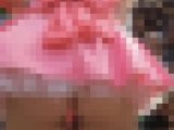 【再販】巨乳尻だしレイヤーさんをローアングルからじっくりお尻と谷間を観察