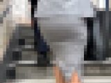 【再販】【OLシリーズ】タイトスカートが似合っている就活生。お尻がエロい形【155】