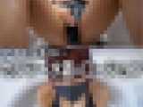 可愛いJDにセクシー水着でローションまみれになってもらいました