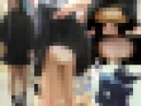 【再販】鬼畜スカートめくり38 2カメ同時で見る犯行現場?白P丸出し学生14連続めくり～