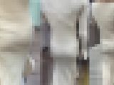 タイトニットワンピからボディーとパンティーとブラジャーのラインがクッキリ動画！！