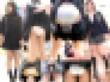 【再販】【2人分セット】2アングルめくりP撮り＋突き出しモロP制服女子 ＝鬼畜スカートめくり20回SET