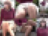 【再販】4K動画 可愛いお顔と無防備なPが丸見えな女の子の極上対面ぱんちら