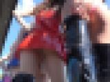 【再販】続・超人気美人モデルのまさかのローアングルパンチラ