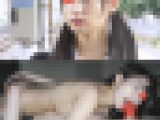 《衝撃45連続イキ》【電車チカン】★正統派美少女がマ○コ丸出し下着でチカン待ち★先生のチ○コを妄想し学校のトイレでオナる変態J○