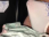 【再販】パンティ着用して着衣内射精　お気に入り白パンティで着用パンティ中出し射精！