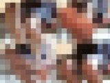 パンストOLをデスクの下から…肉感のたまらない美脚とつま先と足裏