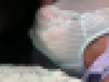 【再販】【4K】パンティ着用して着衣内射精　こんなスケスケパンティを買った理由が盛大に飛ばしたいからです！