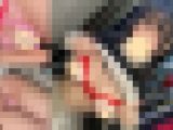 玉パンティの古着屋店員さんがおっぱい出してお色気販売