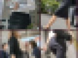 【239】フロントとサイドから捉えたステキな夏服OLさんたち！(後編)