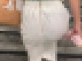 【再販】【OLシリーズ】白いスカートにみを纏ったエロそうな小尻の女。やりたくなる尻【229】