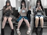【3月31日まで顔モザなし】３人分、３人のかわいい推定JDの色々なパ●ツ[4K動画][顔出し][ドアップあり]