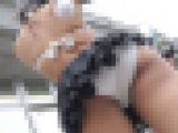 超高画質FHD動画これがいわゆるコ●ケの闇！えっちなコスプレイヤーをゼロ距離ローアングル撮影NO-１白ハイレグちゃん編