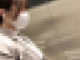 【横からの眺め235】清楚でキュートな女子大生の柔らかオッパイ！
