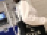 【横からの眺め236】長身の爆乳女子大生を追いかけて！