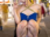 【再販】セフレ１０人キープ中の大人美人な巨乳デカ尻ガルバ店員を口説いてＳＥＸゲット！セルフ手マン見せつけながらチンポ足コキ潮吹きぶっかけ