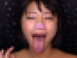 【再販】精飲フェラ娘シリーズ　『精子大好き変態さやちゃん』禁欲男６人の超特濃どろどろ精子をゴクゴク飲む！