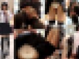 【再販】めくった瞬間お尻に接触！透け透けエロPのJ○にバレました！【鬼畜スカートめくり29】～めくり9連発～