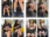 21分の脚フェチ630  4名の美人お姉さんの対面エロ過ぎる生脚美脚