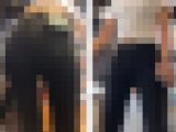 【再販】Oaa12@黒スキニーデニム『生殺しチビＴ姉さんノリノリなんちゃってレゲエダンス地獄！』