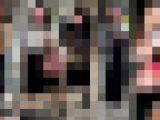 【地下鉄のエスカレーター23】たまたま黒のロンスカばかりでした