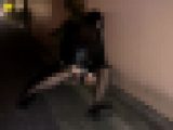 横浜 地雷系ニーハイ美女 可愛すぎる小梅乳首 路上に座る透けパンティを緊急搬送