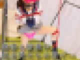 美術の授業中、生徒たちの前での緊縛