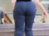 歩行記録0171「デカ尻ムチムチボディ女性のPラインを近距離にて鑑賞」