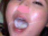 【再販】精飲フェラ娘シリーズ  『清純そうな顔して本性はドスケベっ子のむぎちゃん！』５人の大量精子を飲んじゃいました！