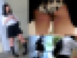 【再販】鬼畜スカートめくり20〜スケブラ女子学生激しくPが食い込むお尻を大胆丸出しに〜