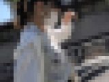 【横からの眺め253_ちっぱいver】オタカワ系のスリムなＯＬを並走で！