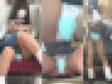 【再販】既に大人の色気を持っている美脚ちゃん、撮影バレ[Train][逆さ][顔出し][４K][特典あり]