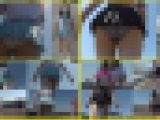 超ミニスカ　パンチラ　ゆなちゃん　２本セット２