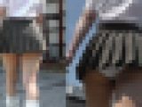 超ミニスカ パンチラ 夏美ちゃん２　晴れた日の超ミニスカ散歩