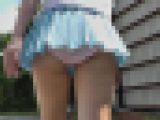 超ミニスカ パンチラ 夏美ちゃん３　そんなに見たいなら見せてあげる