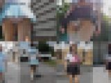 超ミニスカ パンチラ 夏美ちゃん　２本セット２